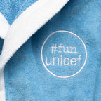 Μπουρνούζι Παιδικό Unicef 100% Βαμβάκι 1-2 Blue